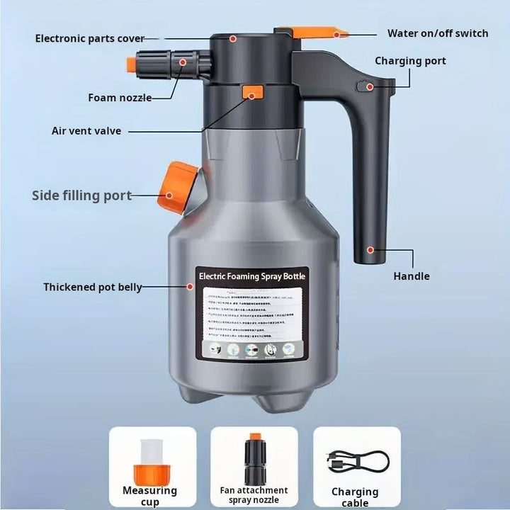 Electric Foam Sprayer Bottle 2L | Kalsten