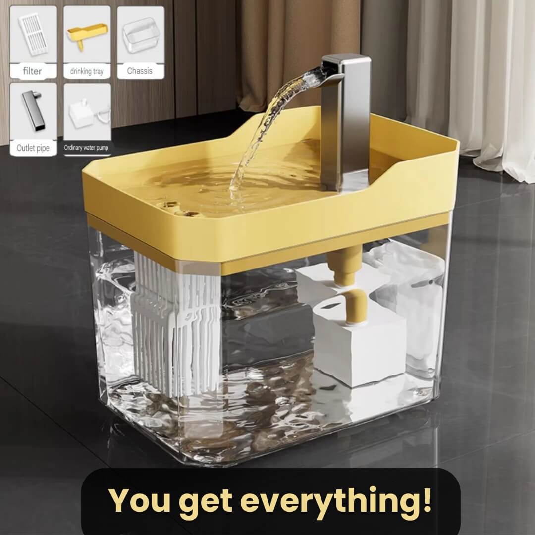 Cat Drinking Fountain 360° Sensor 1.5 L Quiet | Kalsten
