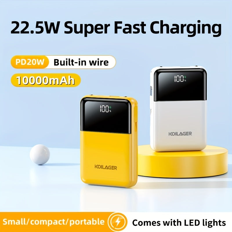 Powerbank 10000mAh Mini with Display | Kalsten