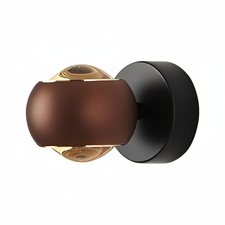 LED Wall Washer Sconce | Round Up Down Aluminum 7W 10cm / 4in Modern Art Gallery Light | Kalsten