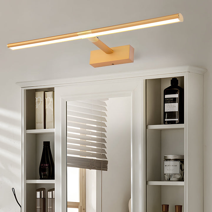 Retractable LED Bathroom Vanity Light with Adjustable Rod and Matte Finish | Kalsten