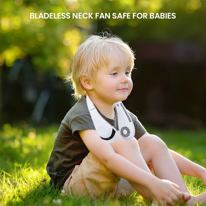 Rechargeable Bladeless Portable Neck Fan | Kalsten