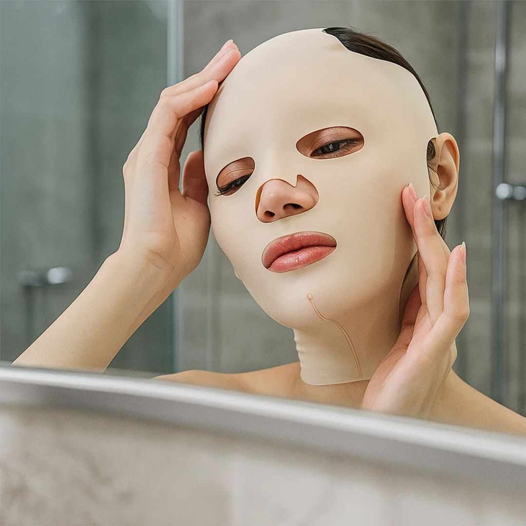 FirmLift | Anti‑Wrinkle Face Lift Mask – Reusable Compression – Soft Ergonomic Fit – Overnight Firming & Tightening for Mature Skin Kalsten
