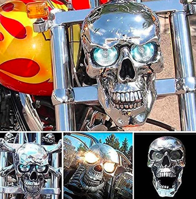 Kalsten | LED Motorcycle Skull Light