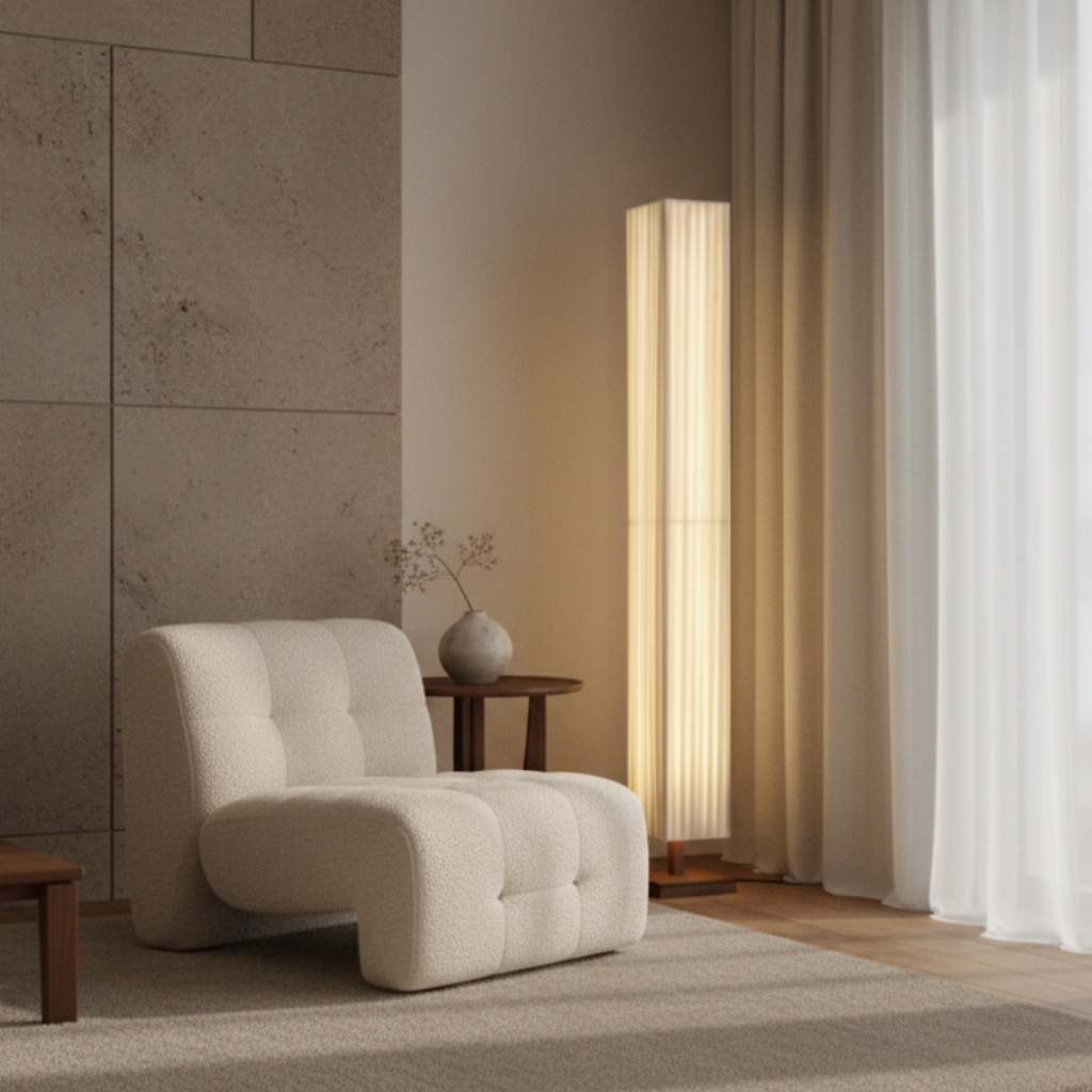 Hikari Japanese-Style Floor Lamp