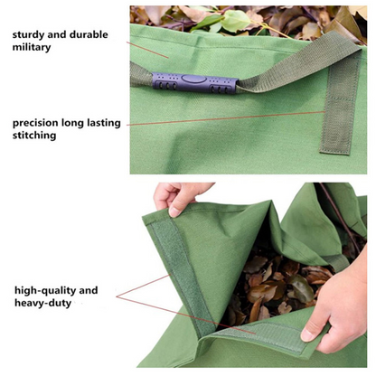 BowLift | Foldable Garden Waste Bag – Sturdy Collection Bag for Leaves and Garden Waste