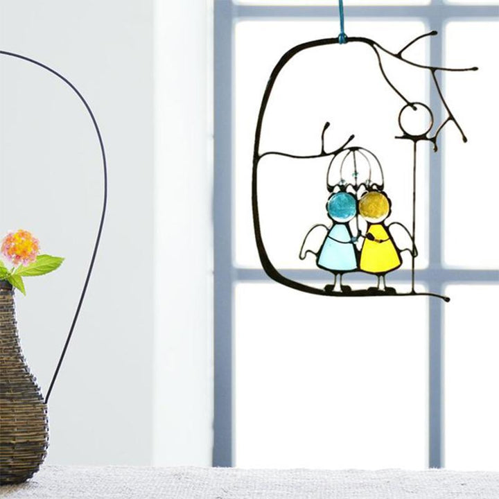 Stained Glass Hangings Sun Catcher Art Decoration Gift | Kalsten
