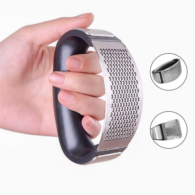 Manual stainless steel garlic press | Kalsten