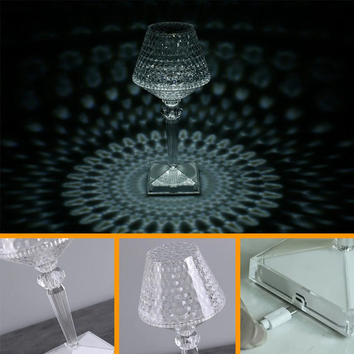 Crystal table lamp | Kalsten