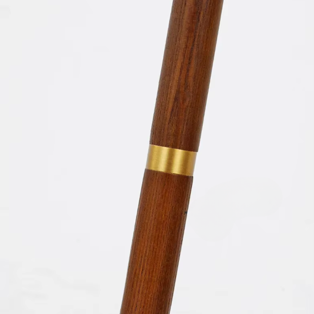 Katsura Vintage Solid Wood Floor Lamp
