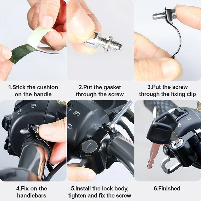 Kalsten | Multifunctional Motorcycle Helmet Lock