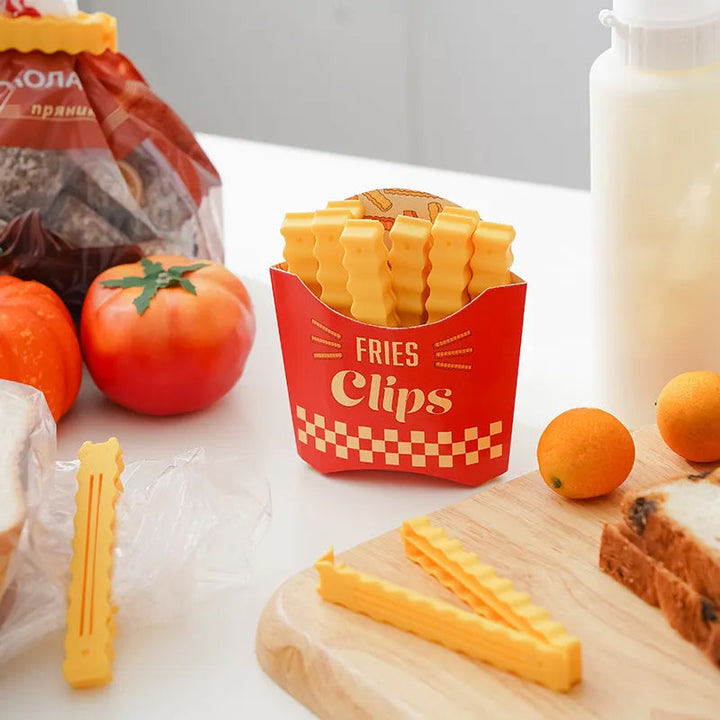Funny magnetic French fries food closure clip | Kalsten