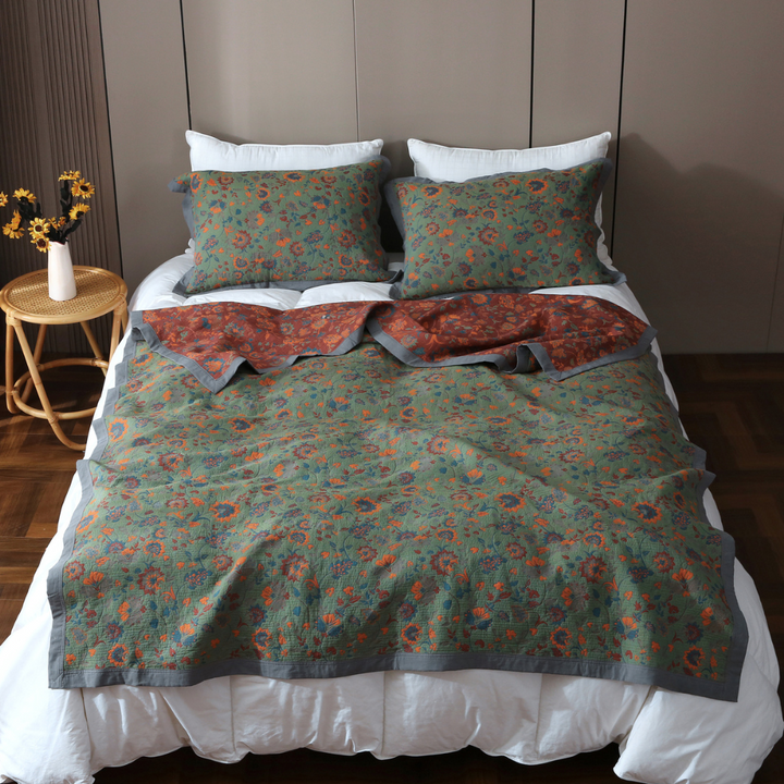 Gothel™ Retro Flower Blanket – Luxury Vintage Atmosphere Kalsten