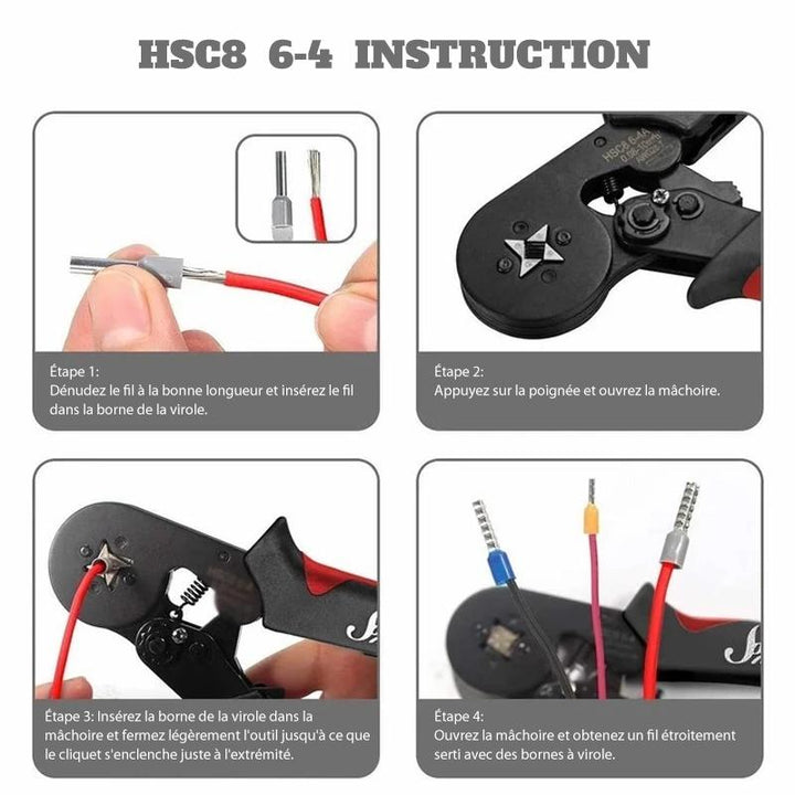 High-Quality Ferrule Crimping Tool Kit | Kalsten