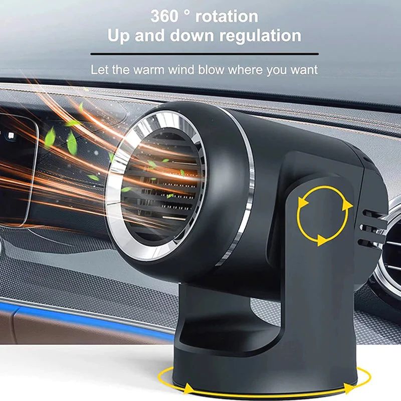 Kalsten | Portable 360° rotating car heater