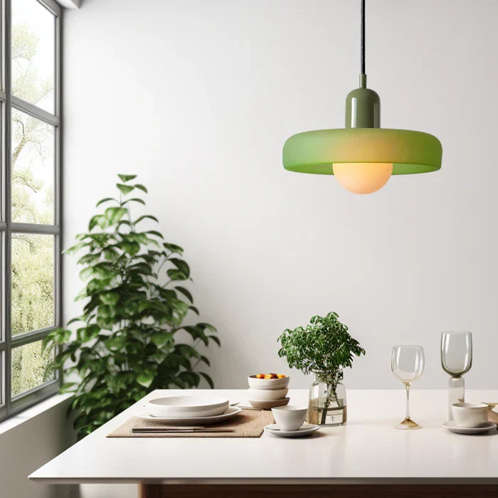 Bauhaus Colorful Glass Pendant Light | Kalsten