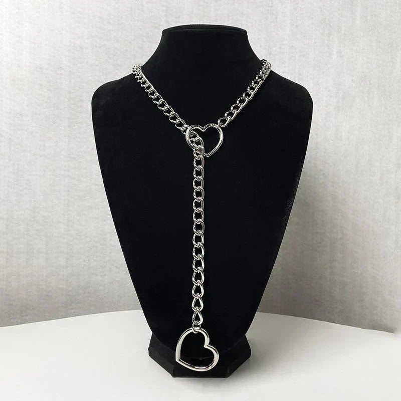 Kalsten | Gothic Punk Heart Necklace