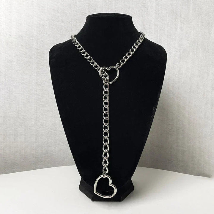 Kalsten | Gothic Punk Heart Necklace