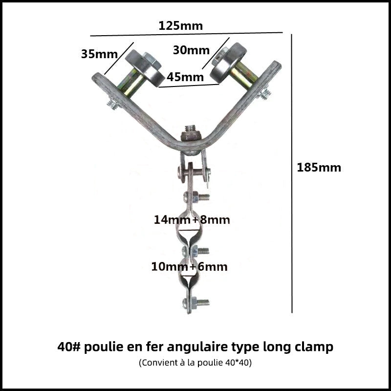 Angle Iron Pulley | Kalsten