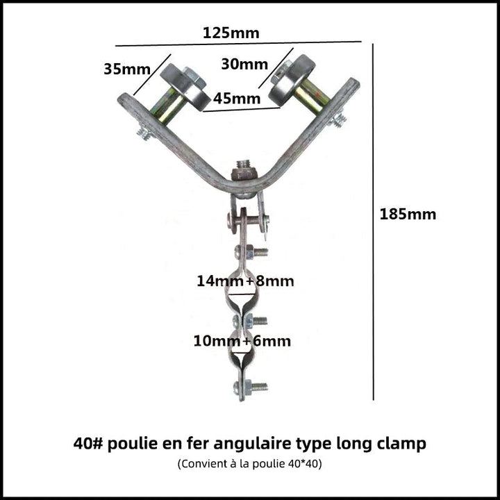 Angle Iron Pulley | Kalsten