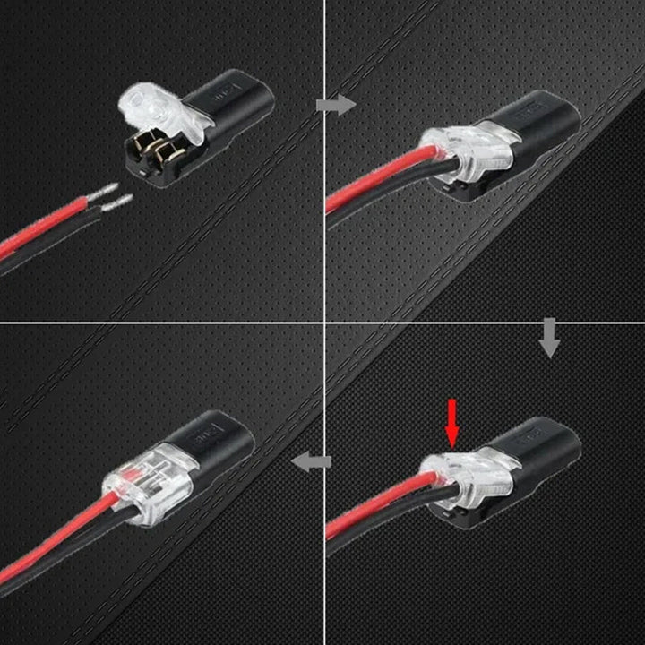 Double Wire Connector with Locking Loop | Kalsten