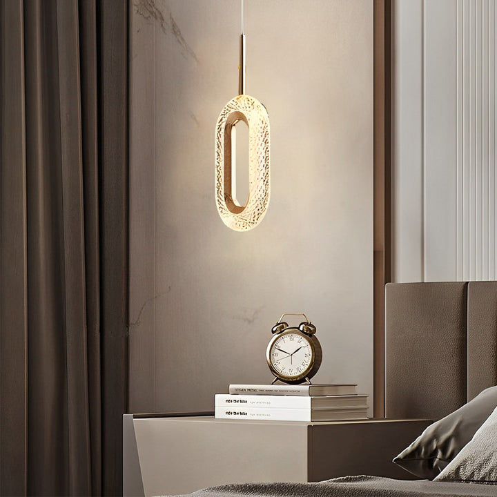Circle Water Drop Minimalist Three Step Dimming LED Modern Pendant Lights | Kalsten
