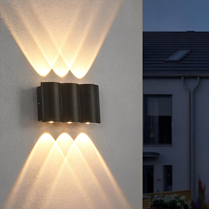 Creative Wave Up and Down Light LED Waterproof Modern Wall Washer Light | Kalsten