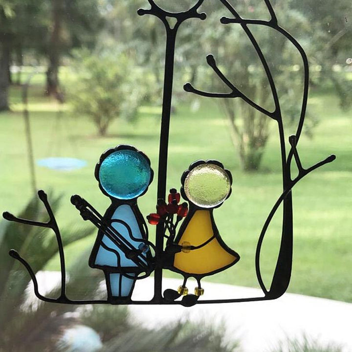 Stained Glass Hangings Sun Catcher Art Decoration Gift | Kalsten
