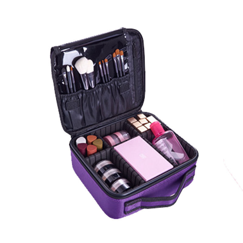 Skanto | Makeup Cosmetic Storage Bag with Adjustable Compartment