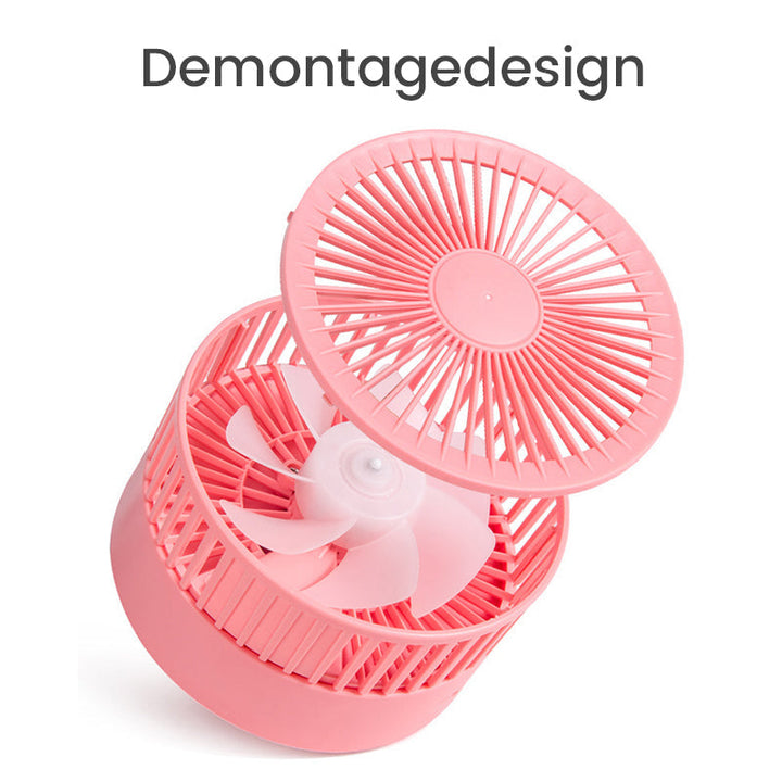 Kalsten | Height-adjustable, rechargeable telescopic stand fan