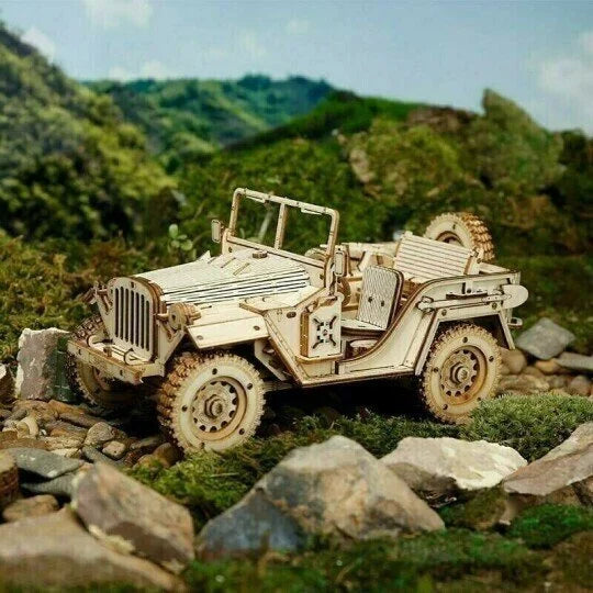 Super Wooden Mechanical Model Puzzle Set | Kalsten