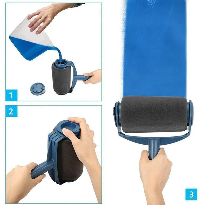 Color roller brush handle tool | Kalsten