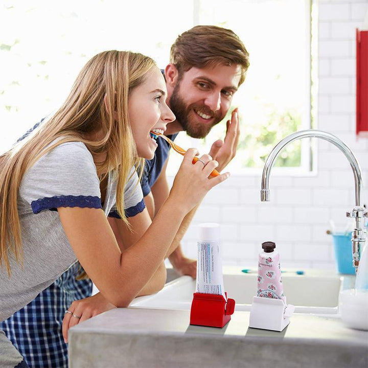 Toothpaste Holder for Rolling Tube Toothpaste Dispenser | Kalsten