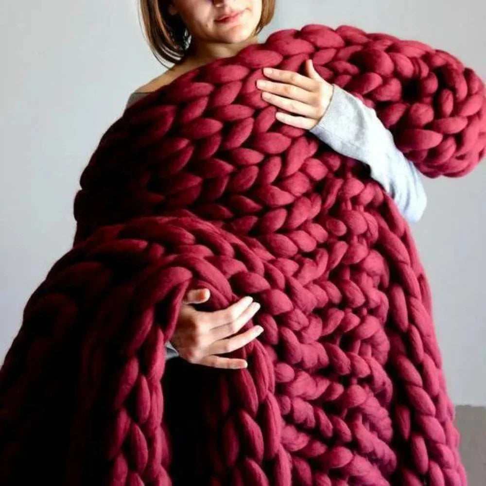 Kalsten | DIY Chunky XL 1000 gram Yarn for Soft Blankets