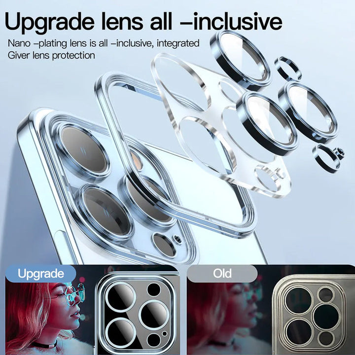 Kalsten | Electroplating Wireless Magnetic Charging All-Inclusive Lens Case for iPhone