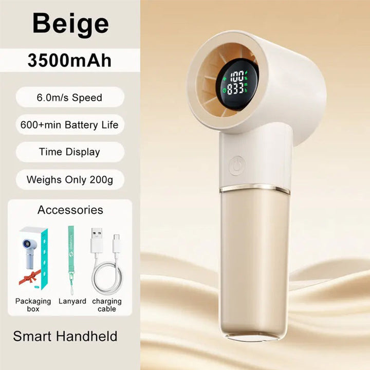 Portable Handheld Rechargeable Personal Cooling Fan | Kalsten
