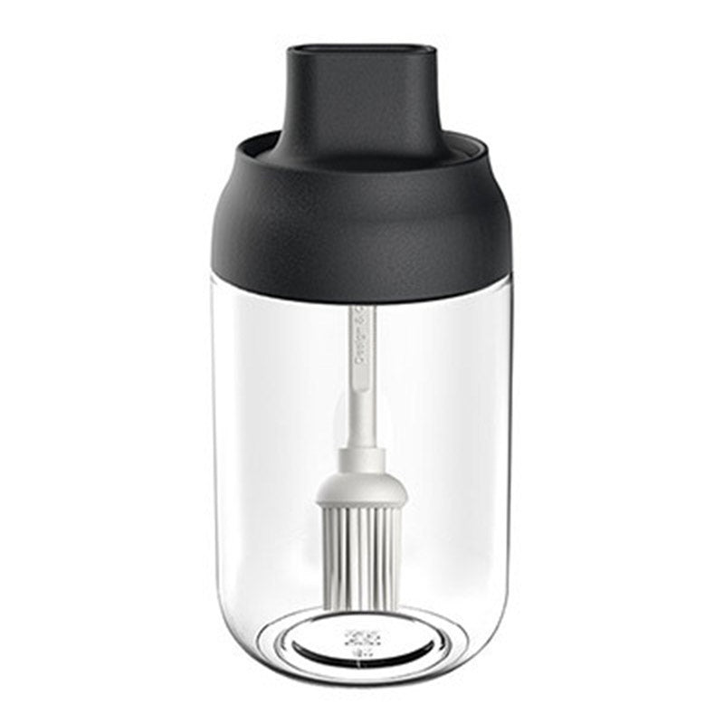Glass Condiment Jar with Spoon | Kalsten