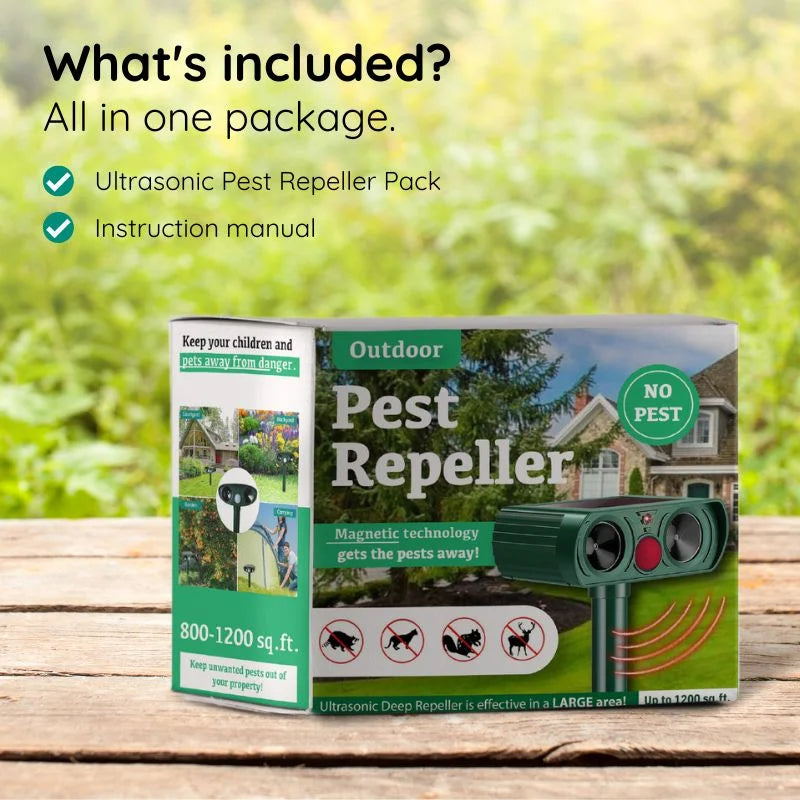 Kalsten | Ultrasonic Armadillo Repellent
