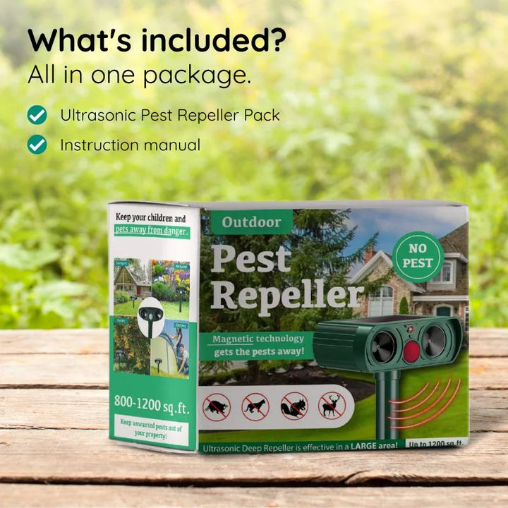 Kalsten | Ultrasonic Armadillo Repellent