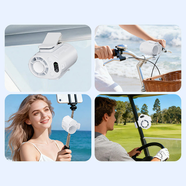 Portable Ice Cooling Waist Fan | Kalsten