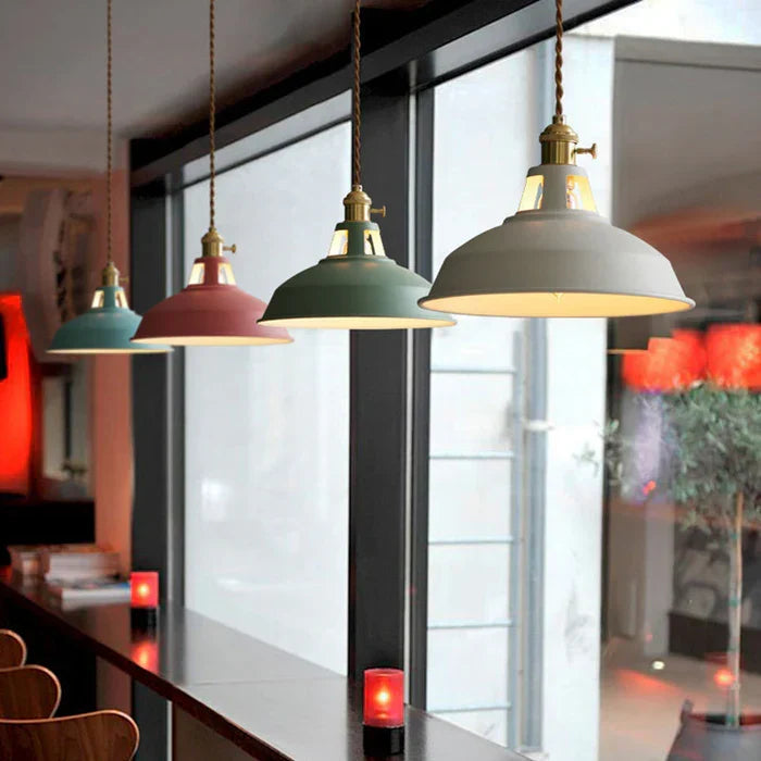 Industrial Retro Pendant Lamp - IronGlow | Kalsten