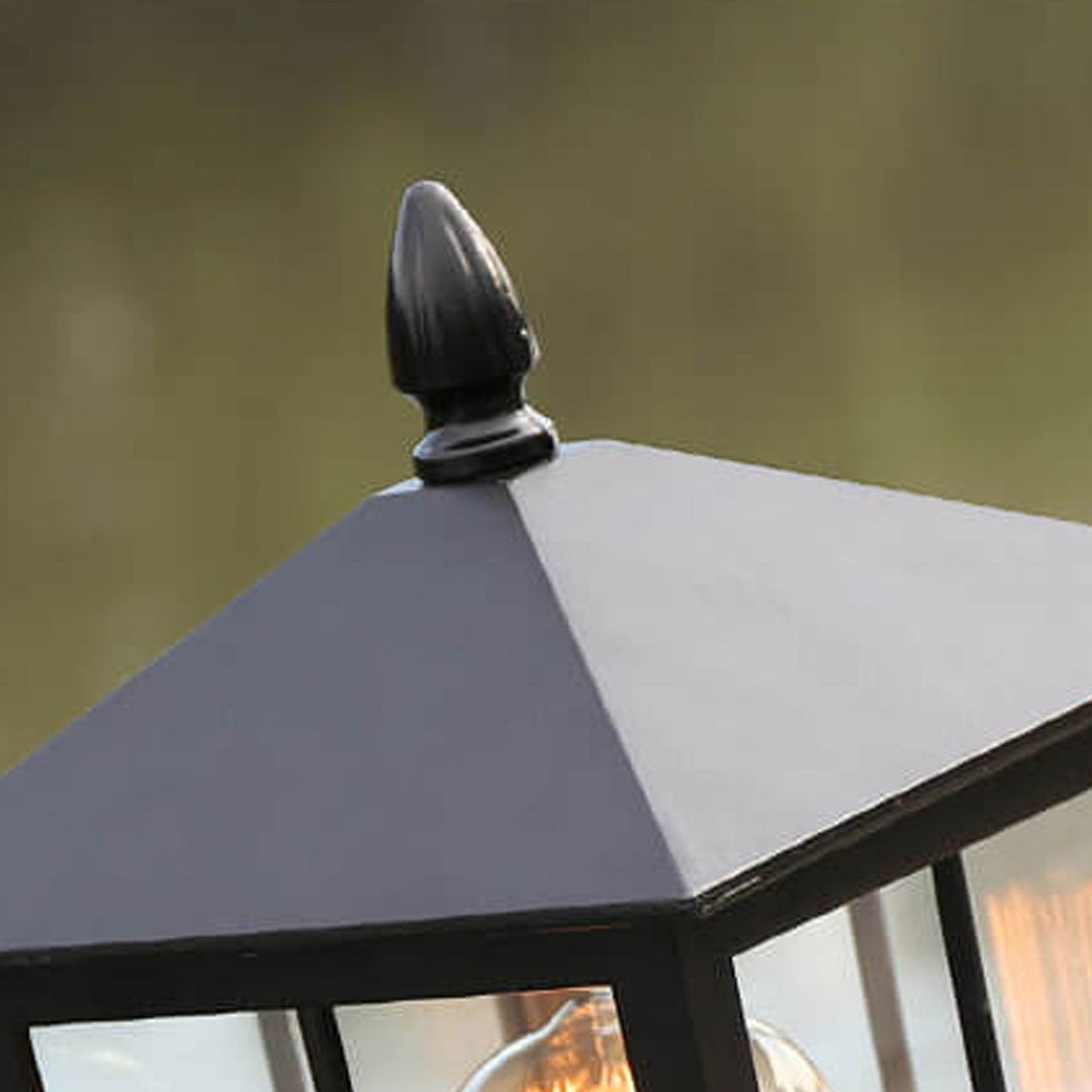 European Outdoor Column Lantern Waterproof  Rustproof 1-Light Patio Light | Kalsten