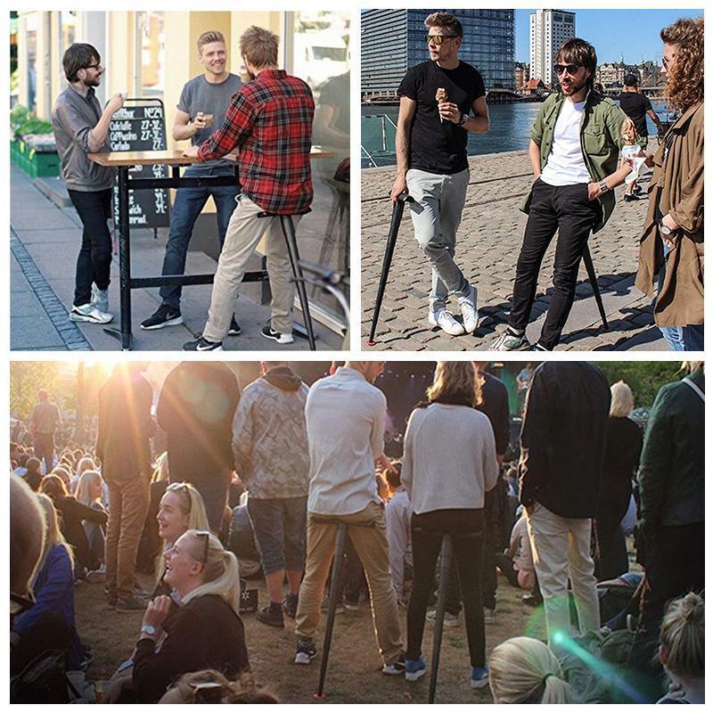 Kalsten | Portable Mini Folding Chair for Queueing Outdoors etc.