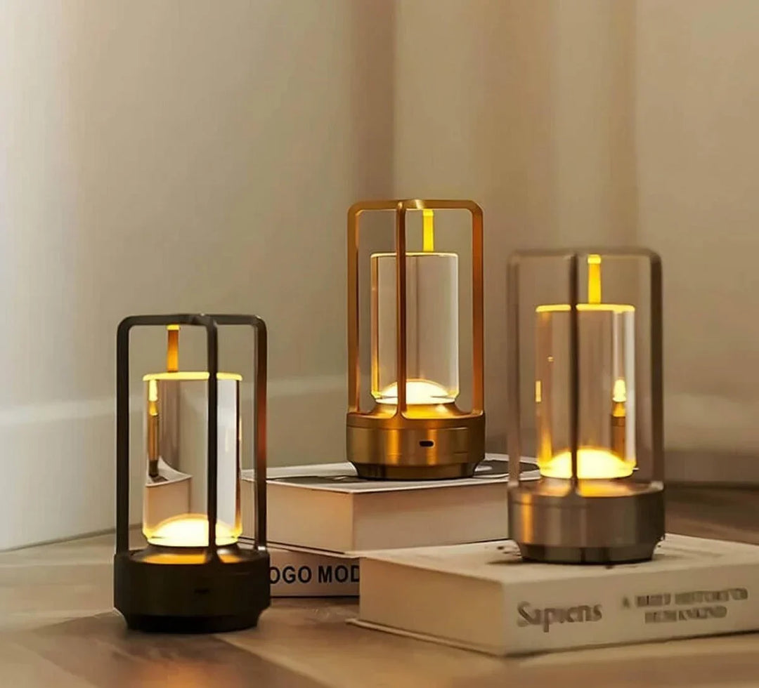 Waterproof and Portable Crystal Table Lamp - AuroraGlow | Kalsten