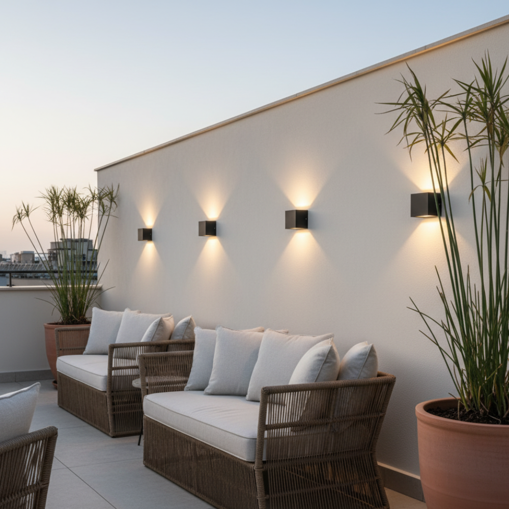 Adjustable Waterproof Outdoor Wall Sconce