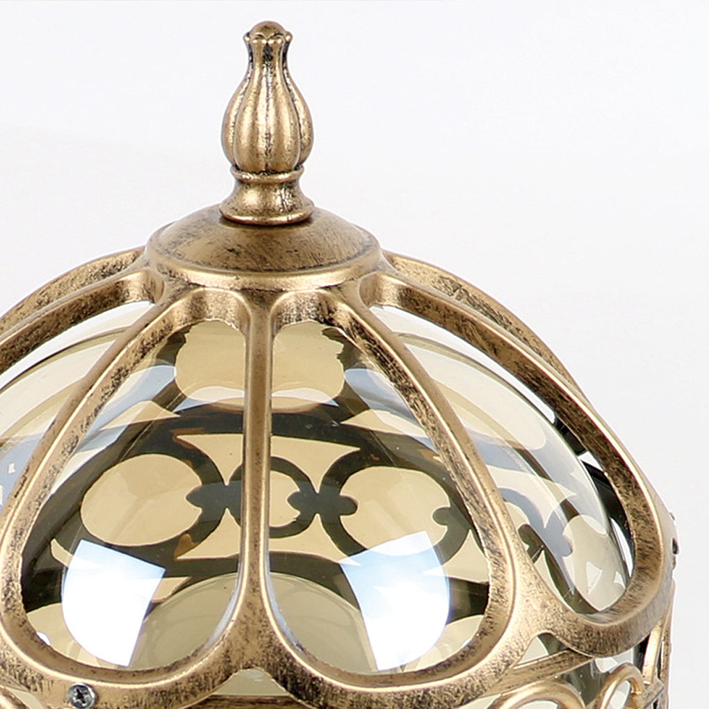Creative Round Ball Waterproof LED European-style Fence Post Lights | Kalsten