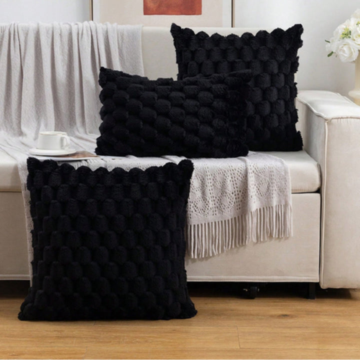 VelvetSoft Plush Pillowcase for Sofa or Bed