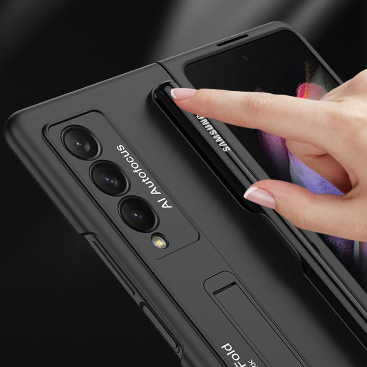 Kalsten | Fashion Kickstand Case with Pencil Slot for Samsung Galaxy Z Fold 3