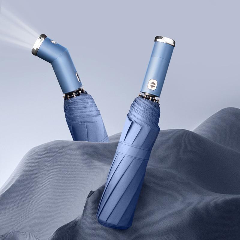 Windproof parasol and umbrella with LED | Kalsten