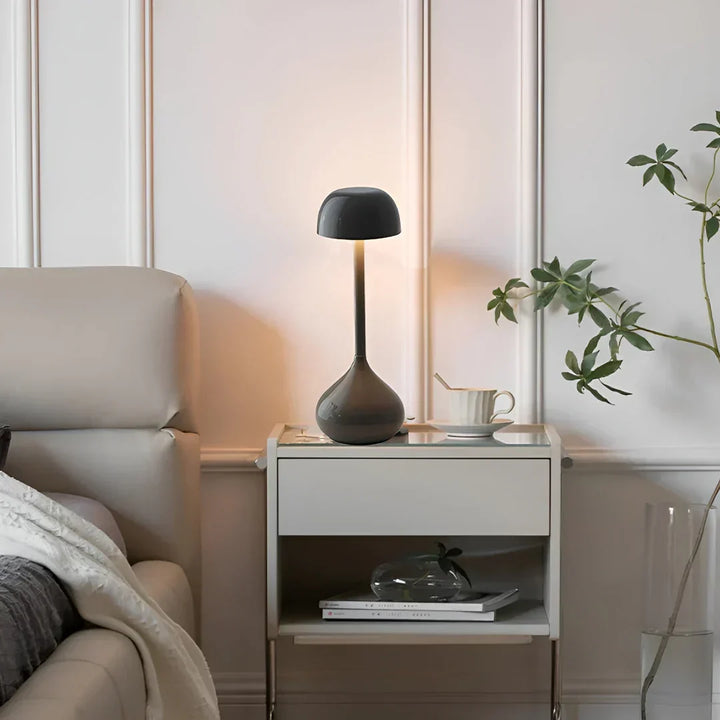 Cordless Dimmable Mushroom Table Lamp | Kalsten